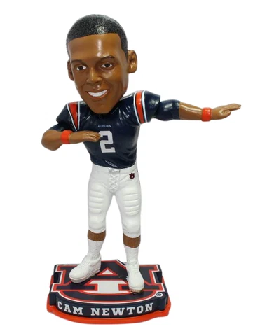 Cam Newton Auburn Tigers NCAA Bobblehead Dab Carolina Panthers Quarterback Cover