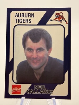 Auburn Coke Cola Classic Football Card #s 1-580 -You Pick + Checklist - Image 1 of 4