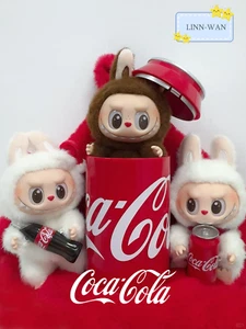 Authentic POP MART The Monsters Labubu Coca-Cola Plush Blind Box Figure Toy HOT! - Picture 1 of 25