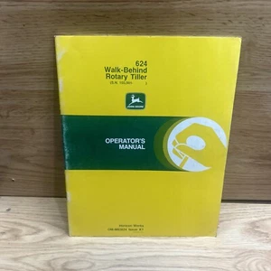 Manual de operador de cultivador giratorio John Deere 624 OM-M83824 K1 - Imagen 1 de 8