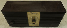 Vintage Radio Silvertone Model 9004 Tube Radio 1959 twin speaker