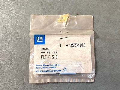 GM OEM NOS 10254102 puerta delantera "SE" emblema 1991-1996 Pontiac Grand AM Foto 1 de 3