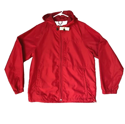 Chaqueta impermeable Eddie Bauer cortavientos con capucha empaquetable con cordón para mujer pequeña Foto 1 de 4