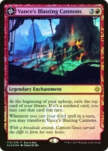 MTG Vance's Blasting Cannons Spitfire Bastion | XLN Treasure Chest Foil NM - Picture 1 of 2