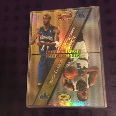 1997 Bowman's Best Mirror Image Refractor McGrady Hill Garnett #MI5  - Image 1 of 2