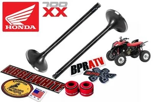 Honda TRX700XX TRX 700XX +1mm Kibblewhite Head INTAKE Valves KPMI Red Seals Pair - Picture 1 of 24