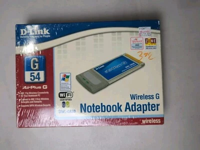 D-Link DWL-G630 Cardbus 802.11b/g WiFi Card Brand New Sealed. - Image 1 of 2