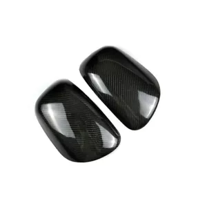 Carbon Fiber Add-on Side View Mirror Cover Caps fit for Lexus IS200 IS300 01-05 - Picture 1 of 5