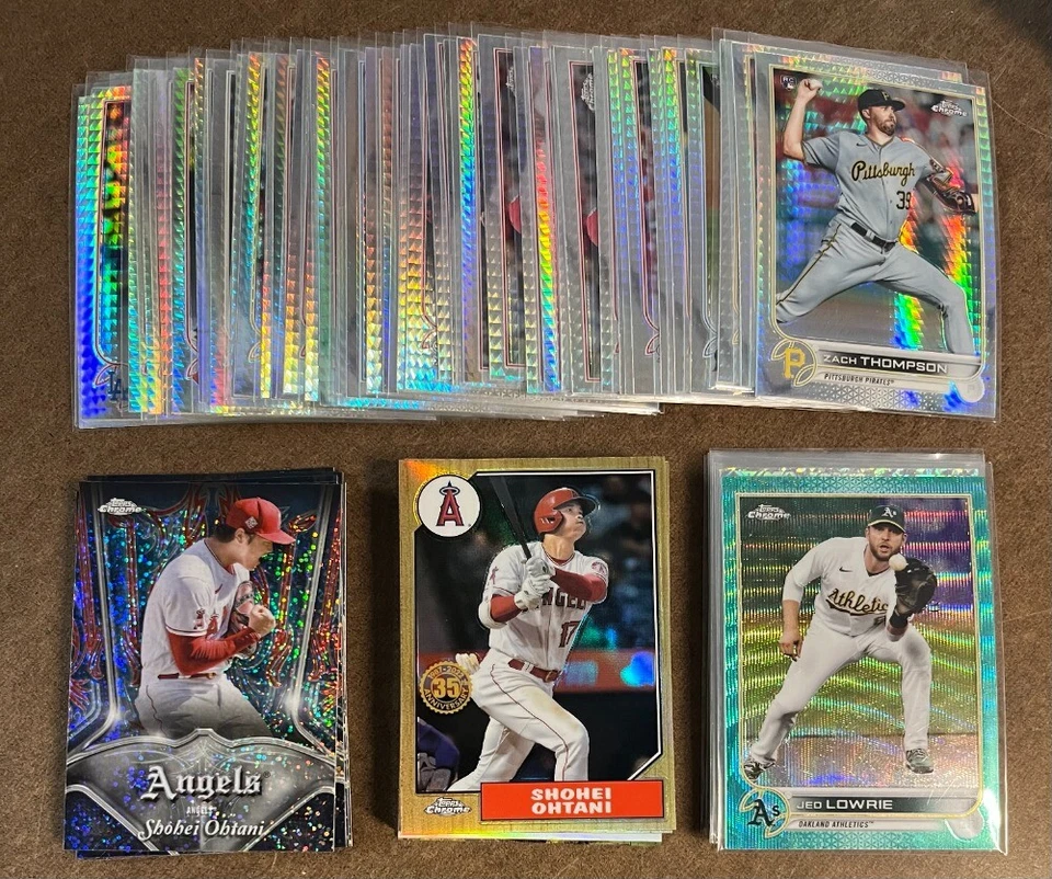 2022 Topps Chrome Inserts & Parallels - Autos, Refractors, RCs - You Pick - Image 1 of 1