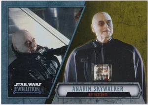 STAR WARS 2016 TOPPS EVOLUTION GOLD PARALLEL INSERT #4 ANAKIN SKYWALKER 22/50 - Picture 1 of 2