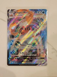 NM! Kingler VMAX - 029/172 Ultra Rare Brilliant Stars Pokemon TCG Karte NM/MINT! - Bild 1 von 2
