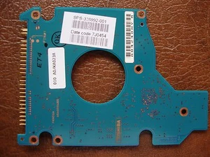 Toshiba MK8025GAS (HDD2188 F ZE01 T) 010 A0/KA023A 80gb 2.5" IDE/ATA PCB  - Picture 1 of 1