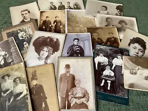 Job lot of CDVs. Photographs Large Format X 112 O42 - Picture 1 of 7