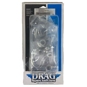 Drag Specialties Chrome Crankcase Breather Kit Harley Big Twin Air Cleaner - Picture 1 of 4