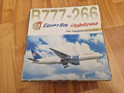 Dragon Wings 1:400 Egitto Aria Boeing B777-266 Nefertiti Pressofuso Piano 55067 - Immagine 1 di 4