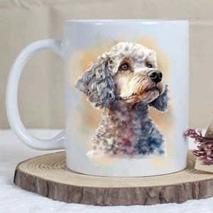 Pet Dog Mug, watercolour Miniature Poodle - Ideal Gift - Picture 1 of 1