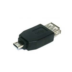 USB 2.0 Hi-Speed Adapter A-Buchse / Kupplung > Micro-A-Stecker | Mikro-A Stecker - Bild 1 von 2