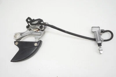 Conjunto de freno trasero KX250F 2009 OEM pinza cilindro maestro manguera Kawasaki KX450F Foto 1 de 4