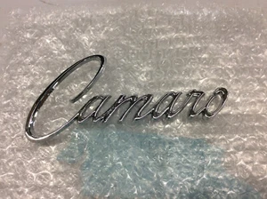 NOS 1969 69 Camaro Fender Emblem 3916660 XLNT Never Installed Unused - Foto 1 di 5