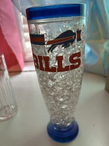 Buffalo Bills 9”plastic Glass - Picture 1 of 4