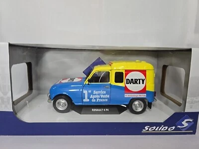 SOLIDO 1/18 - RENAULT 4 F4 DARTY S1802204 - Immagine 1 di 4