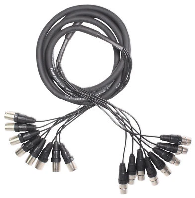 Rockville SX810 8 Channel 10 Foot XLR Snake (Female to Male) Connectors - Image 1 of 4