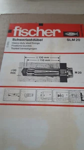 Fischer SL M 20 Ø30 x 110mm Schwerlastanker Schwerlastdübel Anker SLM - Bild 1 von 3