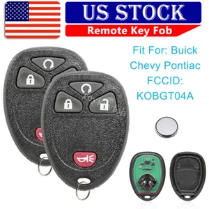 2 For 2006 2007 2008 2009 2010 2011 Chevrolet HHR Keyless Entry Remote Key Fob - Picture 1 of 7