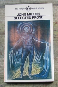 JOHN MILTON Selected Prose 1979 Penguin Pocket UK Paperback - Foto 1 di 10