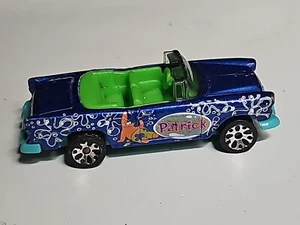 Matchbox SpongeBob Patrick 1955 Chevy Bel Air Convertible 1:65 Loose - Picture 1 of 5
