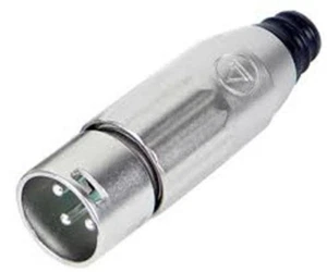 Enchufe de montaje de cable SWITCHCRAFT AAA3MZ 3 pines XLR macho de alta resistencia LO-Z - Imagen 1 de 1