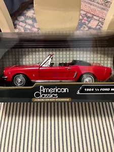 1964 1/2 Red Mustang American Classics Premium Die-Cast Collections - Picture 1 of 10