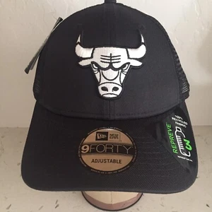 NBA Chicago Bulls New Era Repreve Hat SnapBack Brand New - Picture 1 of 7