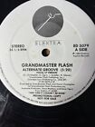 GRANDMASTER FLASH ALTERNATE GROOVE 12" 1985 ELEKTRA ED 5079 DJ PROMO