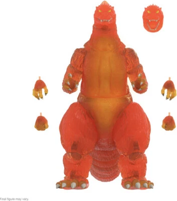 Super7 - Toho - ¡Ultimates! - Blazing Godzilla (1200° naranja claro) [juguete nuevo] A