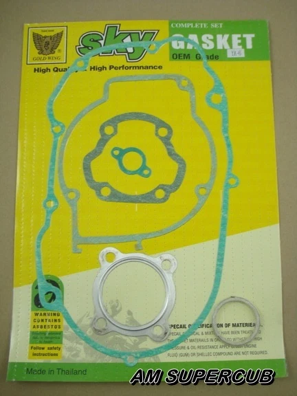 NEW Gasket Complete Set Yamaha YB125 YA6 YA 6 Foto 1 de 1