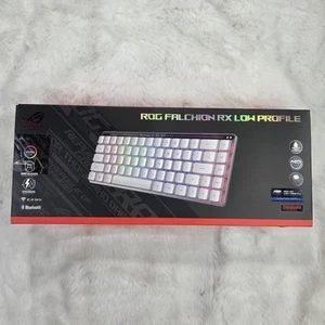 ASUS ROG Falchion RX Low Profile 65% Wireless Gaming Keyboard - White - Picture 1 of 12