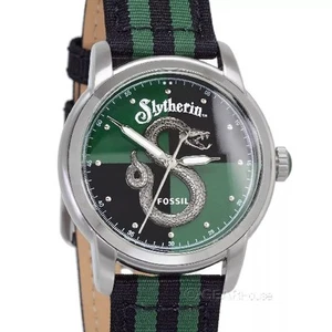 FOSSIL Limited Edition Harry Potter Slytherin Watch, Green Black, Mens & Womens - Picture 1 of 2