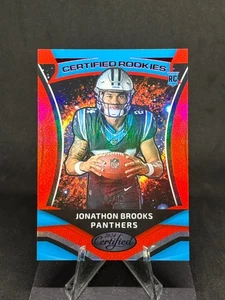 Jonathon Brooks 2024 Panini Certified Rookies Red /99 #19 Carolina Panthers - Picture 1 of 2