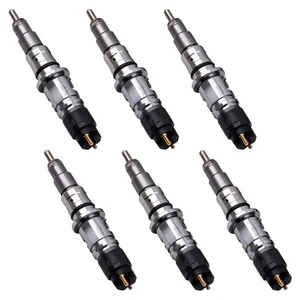 6x Fuel Injector Set 0445120050 For 2007-2012 Cummins Dodge Ram 2500 3500 6.7L - Picture 1 of 20