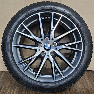 1 orig. BMW 1er F40 2er F44 F45 F46 Alufelge 7x17 ET47 7849122 489 WR 195/55 5mm - Bild 1 von 4