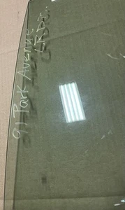 1991-1996 Buick Park Ave Driver Left Rear Side Window Door Glass Oem Back - Picture 1 of 13