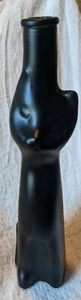 2008 Happy Cat Mosel Riesling Wine Bottle Black Empty Cat Bottle Retro (E-5) - Picture 1 of 7