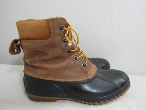 Sorel Men's Size 10 Rubber Suede Waterproof Boots! - Picture 1 of 14