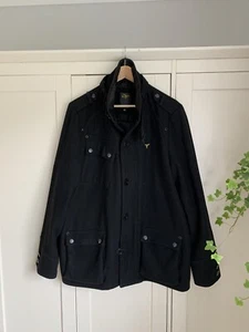 Le Breve Black Wool Winter Coat Size XXL - Picture 1 of 5