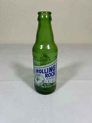 Botella de cerveza vintage Rolling Rock ACL Latrobe Brewing Co. Latrobe PA Foto 1 de 4