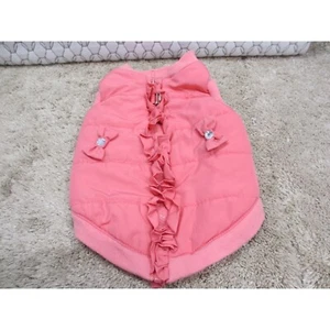 TOP PAW ROSA RÜSCHEN UND STRASS HUNDEPULLOVER GEBRAUCHT MEDIUM - Bild 1 von 7