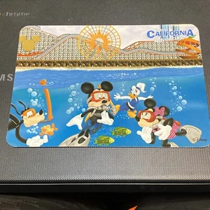 Paradise Pier Disney Kalifornien Abenteuer Unterwasser Schnorcheln Postkarte Mickey - Bild 1 von 2