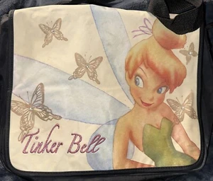 Disney Tinkerbell Messenger Bag Bookbag School Bag Tinker Bell Crossbody - Picture 1 of 5