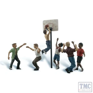 A2760 Woodland Scenics Painted Figures O Shootin Inch Hoops - Picture 1 of 1